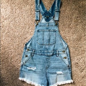 DENIM OVERALLS
